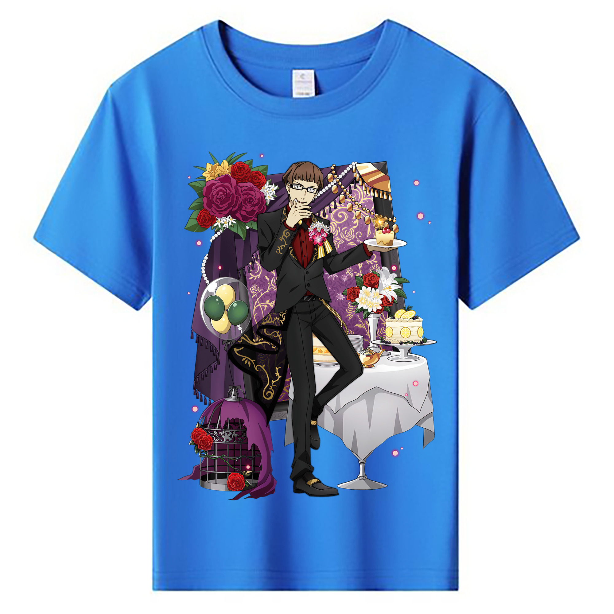 （画像用） 文豪ストレイドッグス Bungo Stray Dogs 綿100％キッズTシャツ（フロントプリント）